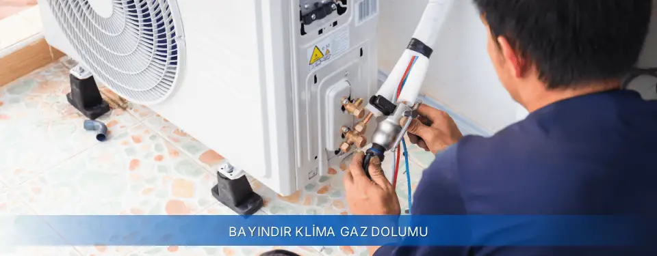 Bayındır İlçemi Airfel Klima Gaz Dolumu